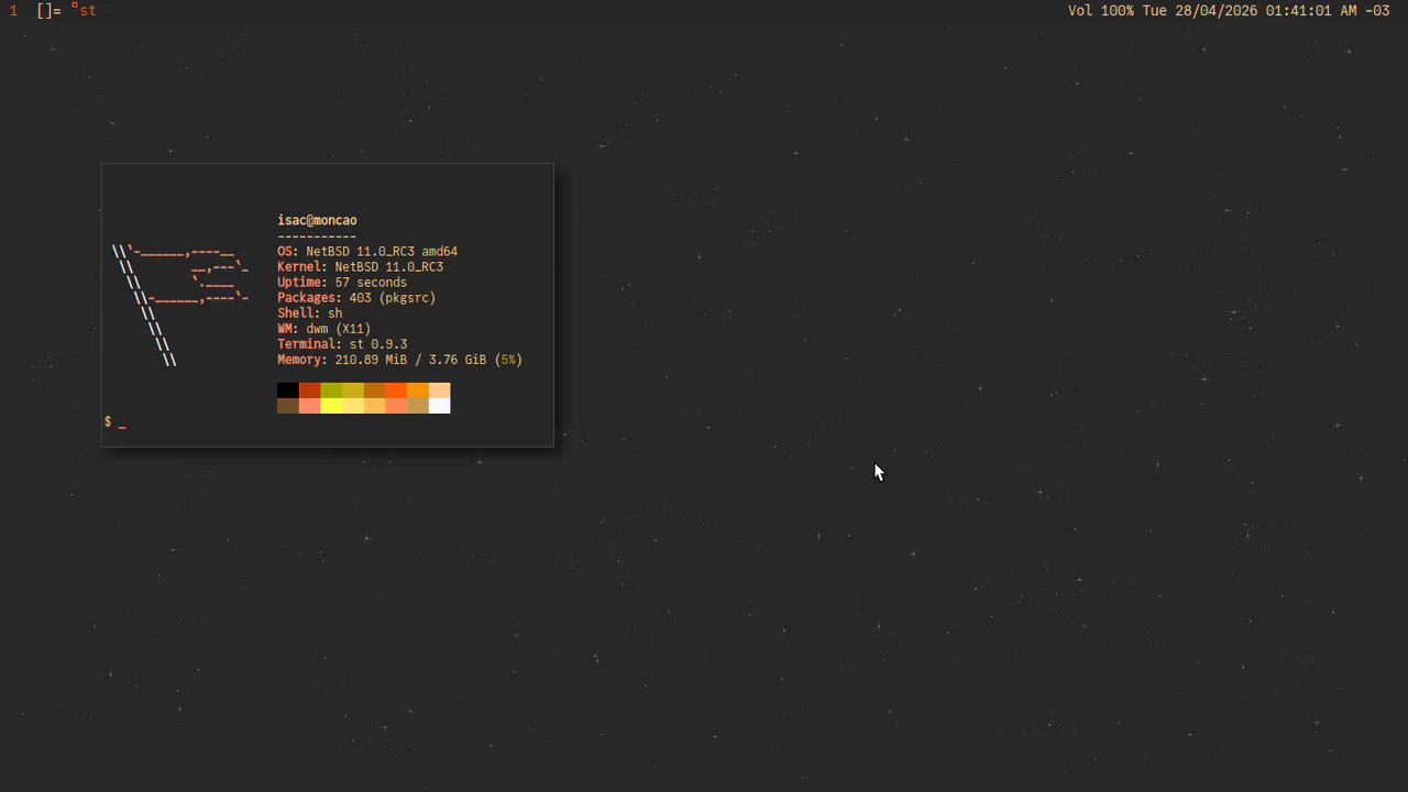 Imagem: Screenshot do meu desktop